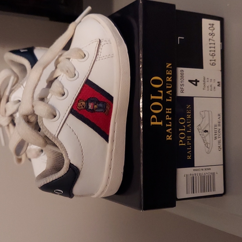 Polo baby boy sneakers size 4